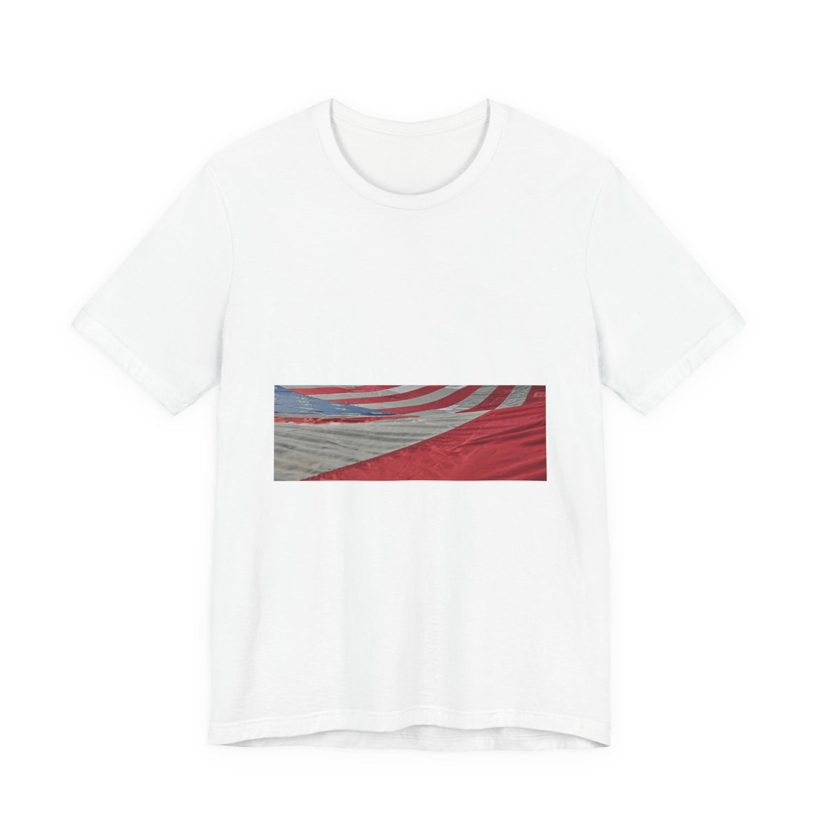 Tattered Restored American Flag Tee