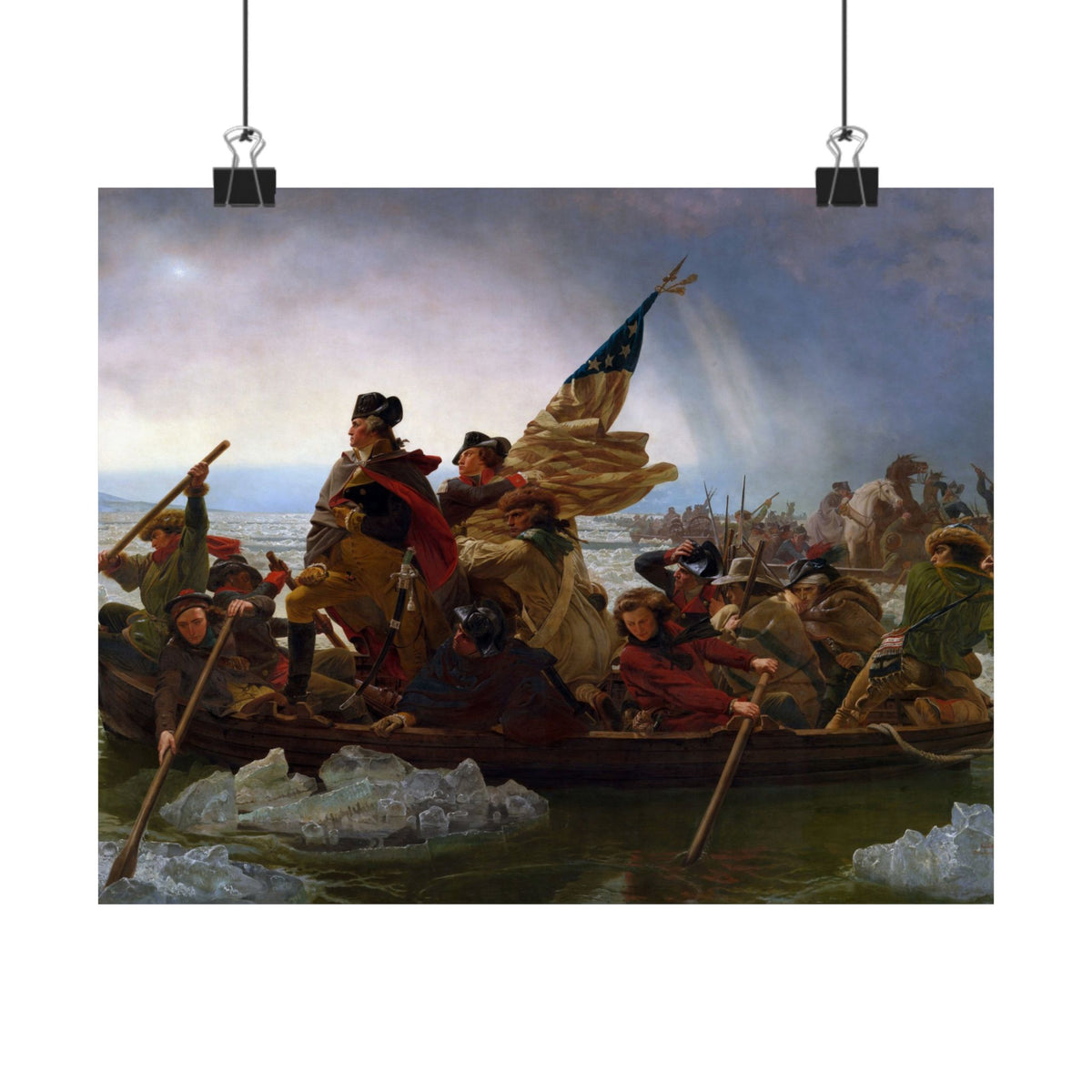Washington Crossing the Delaware Art Print