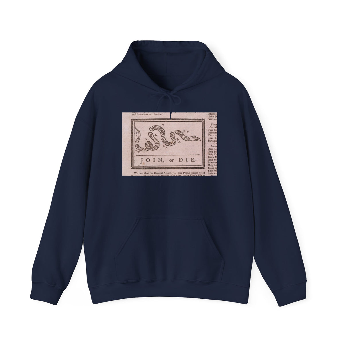 Join or Die Hoodie