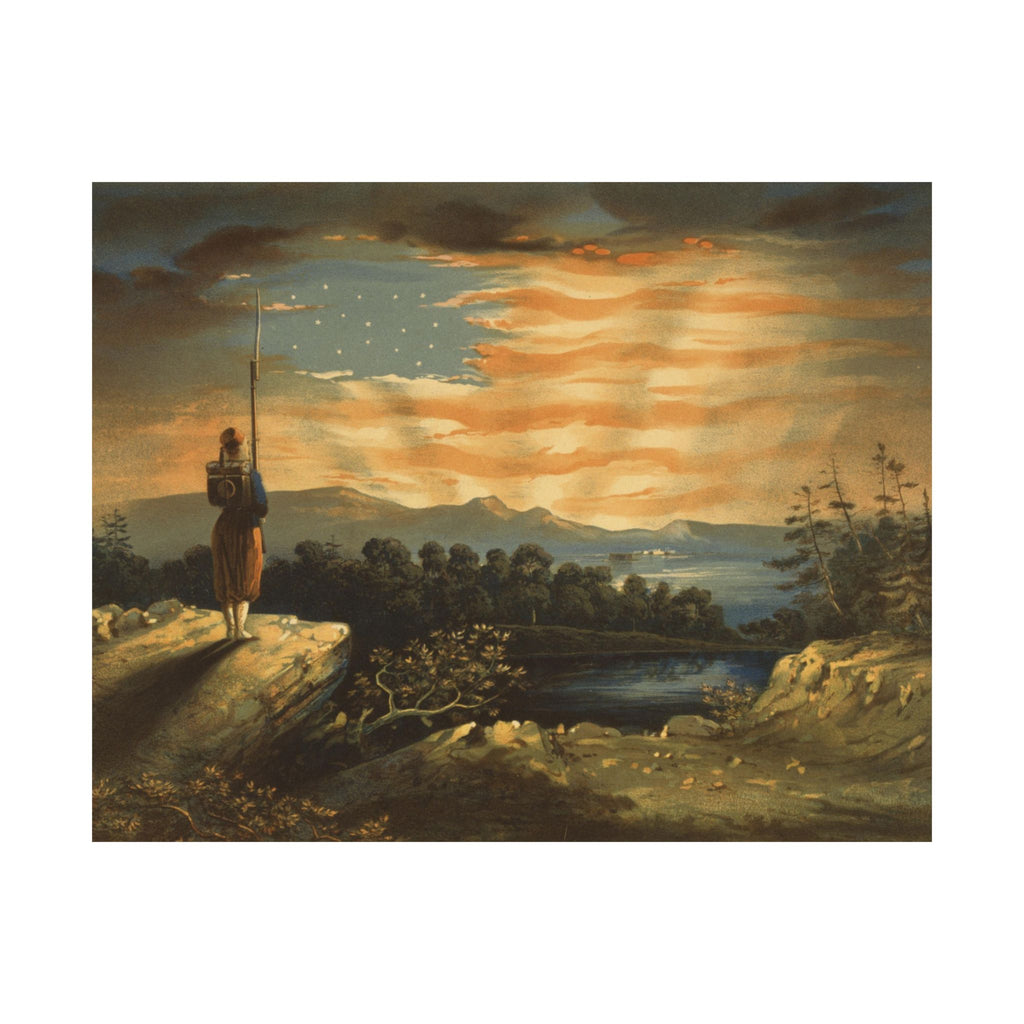 Our Heaven-Born Banner Vintage Print
