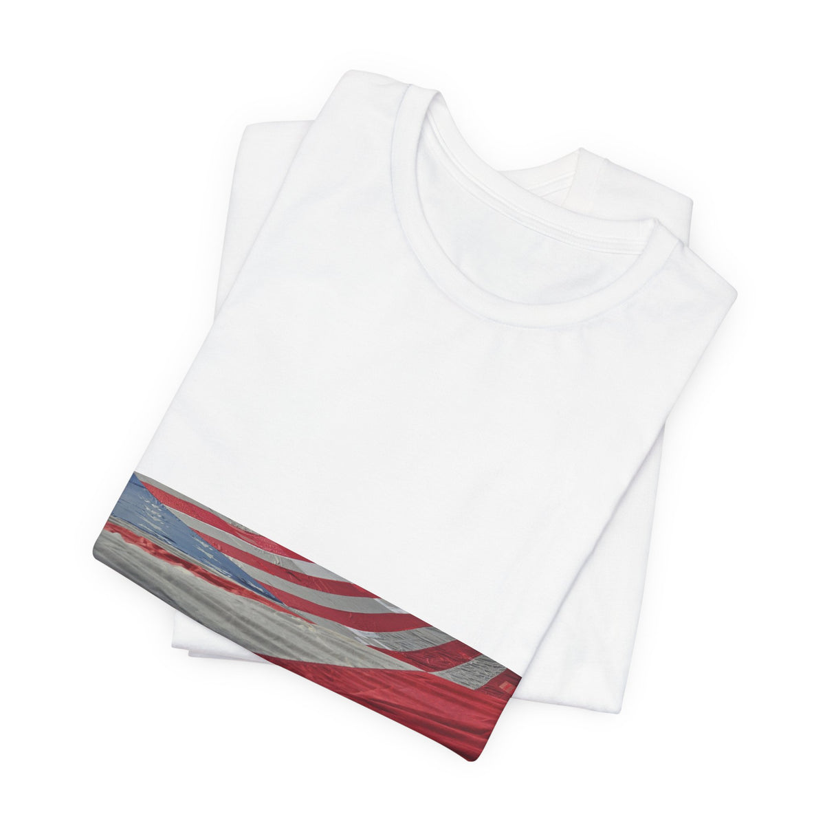 Tattered Restored American Flag Tee