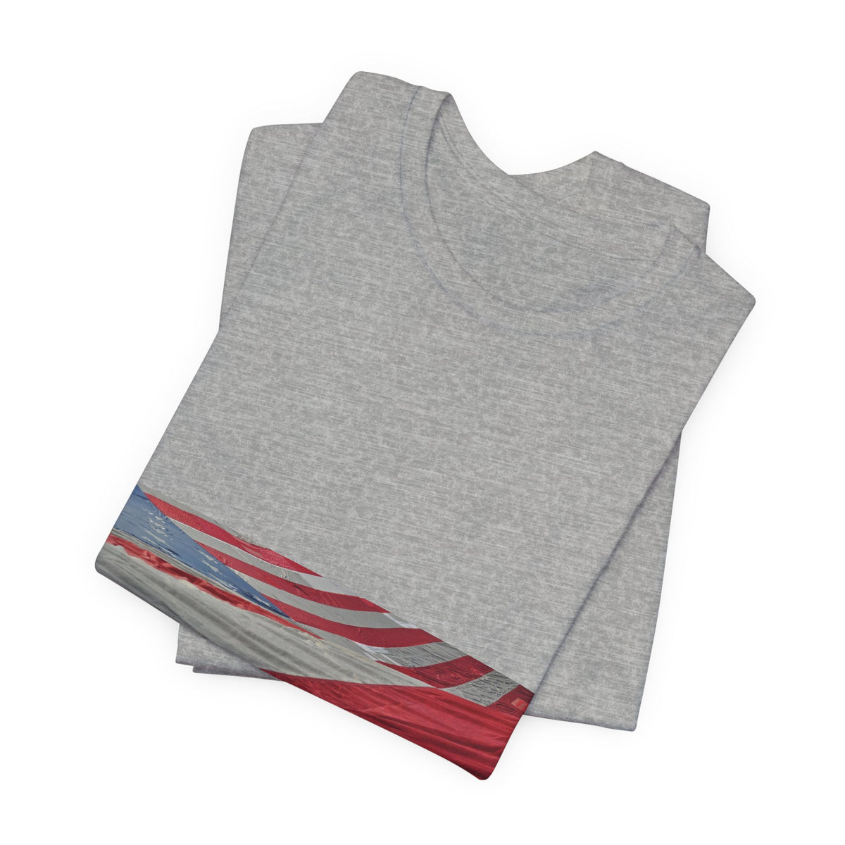 Tattered Restored American Flag Tee