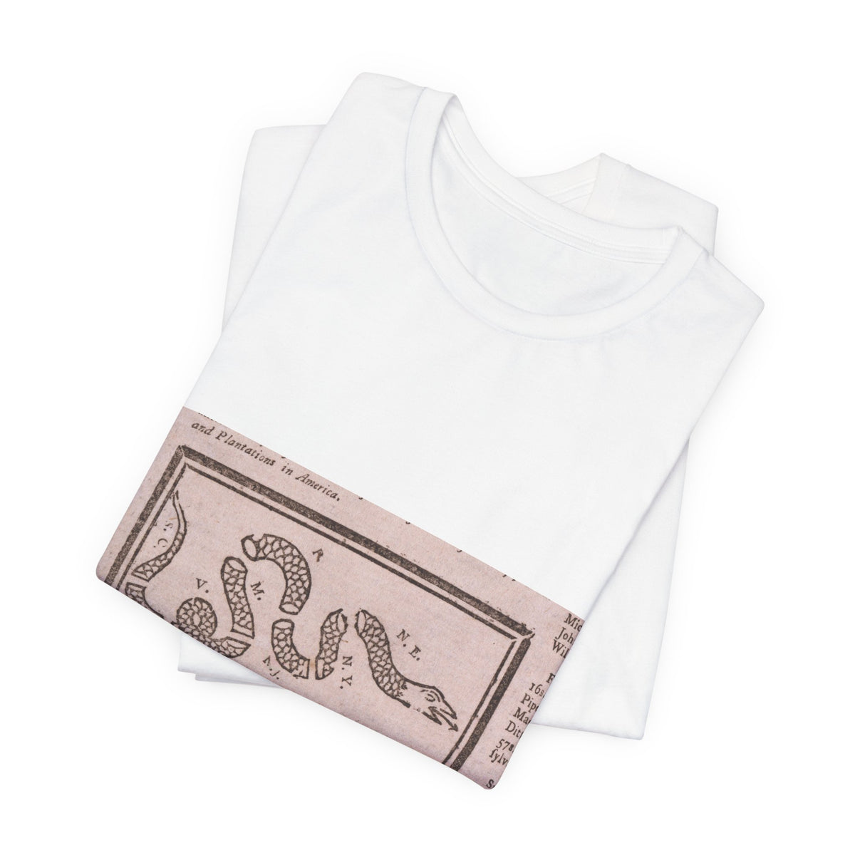 Join or Die Franklin 1754 Tee
