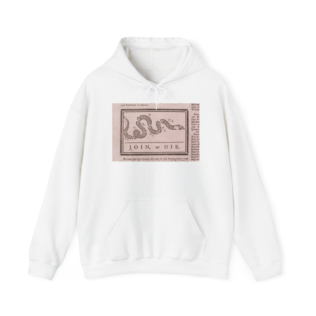 Join or Die Hoodie