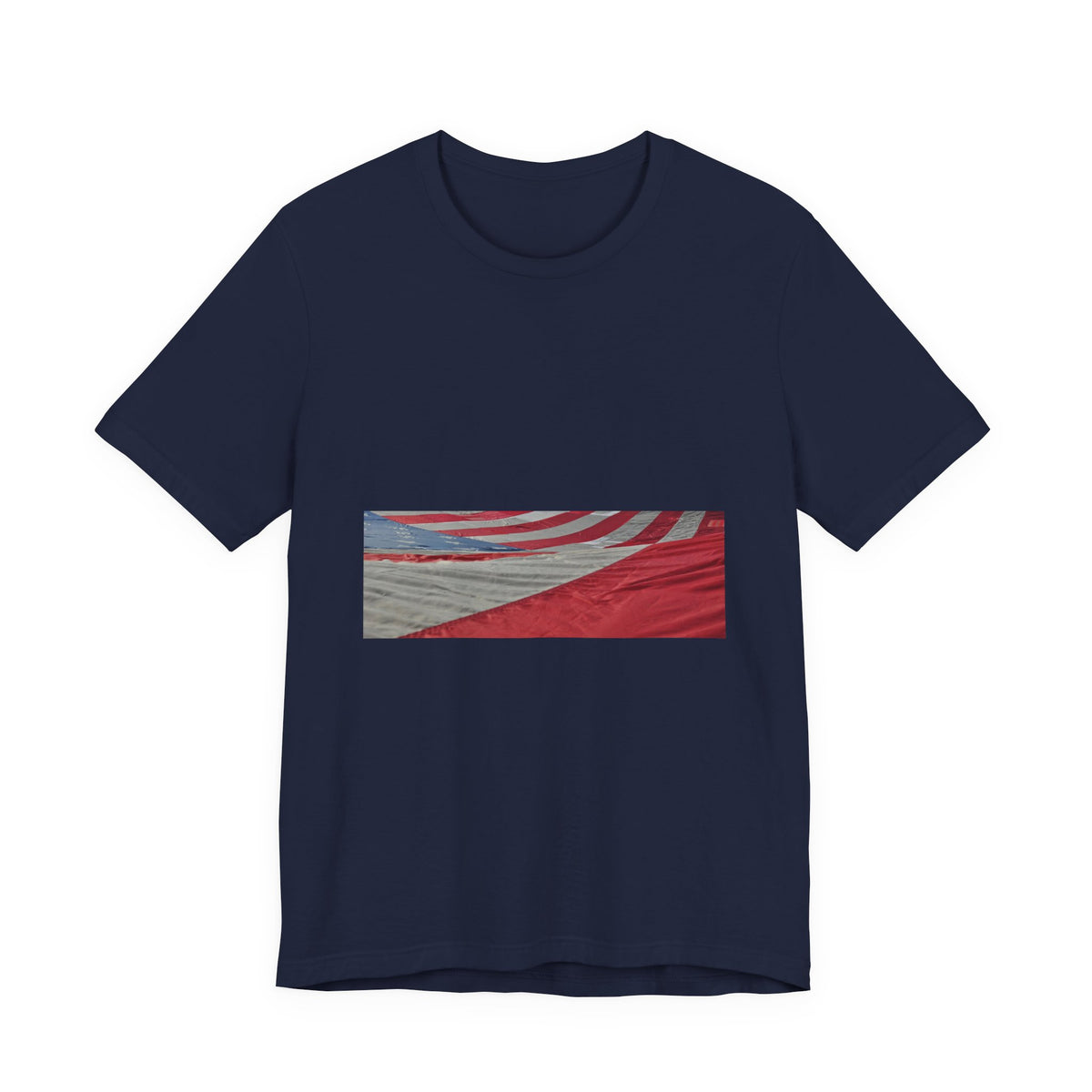 Tattered Restored American Flag Tee