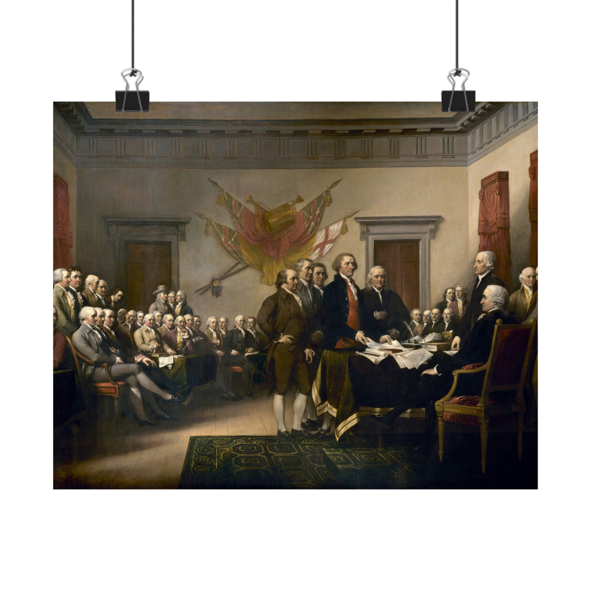 Trumbull Declaration of Independence Art Print