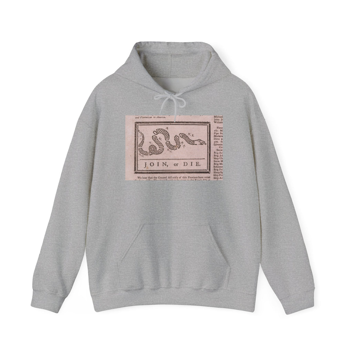 Join or Die Hoodie
