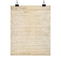 U.S. Constitution Page One Print