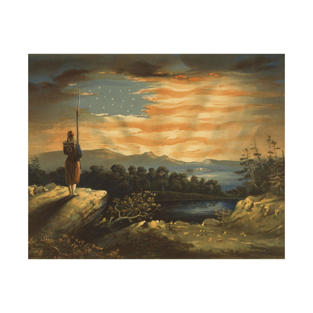 Our Heaven-Born Banner Vintage Print
