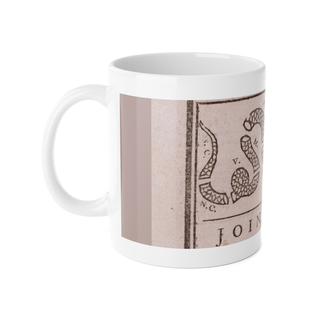 Join or Die Franklin 1754 Mug