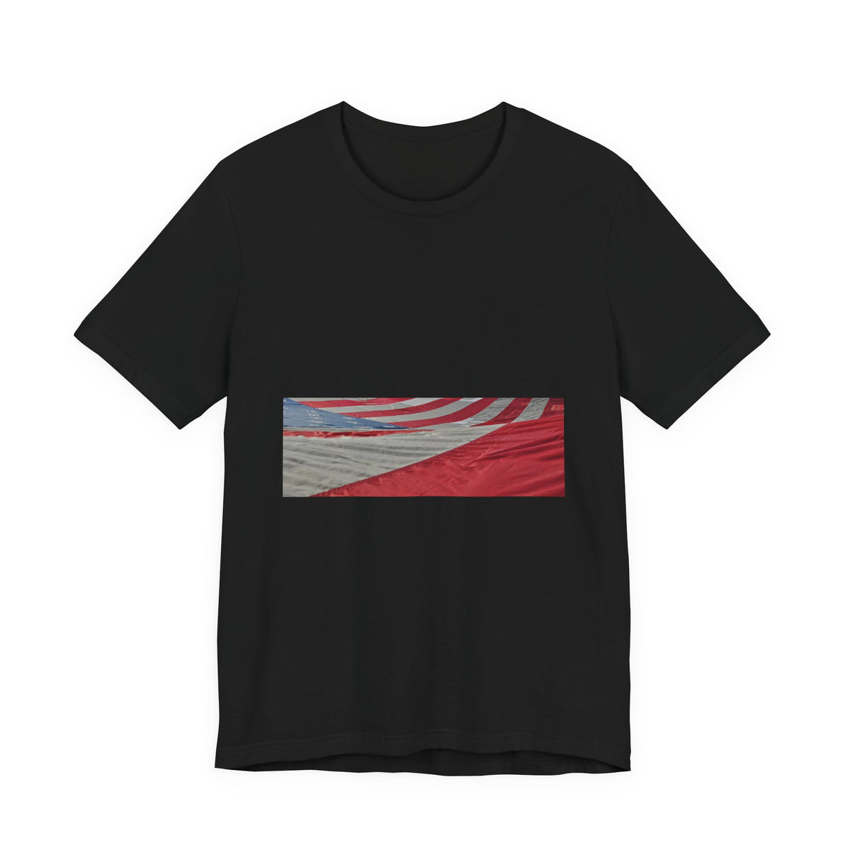Tattered Restored American Flag Tee