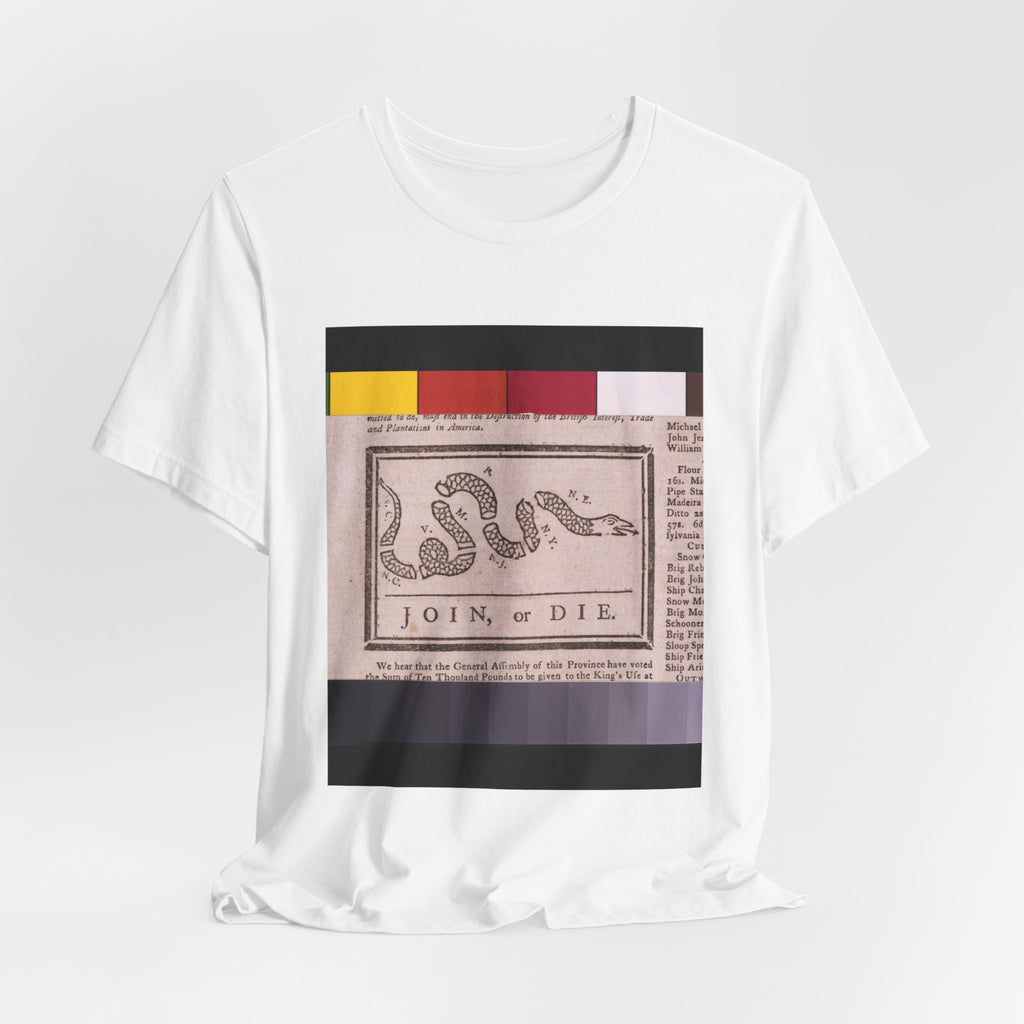 Join or Die Franklin 1754 Tee